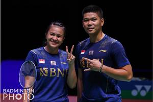 Praveen Jordan/Melati Daeva Oktavianti (Badminton Photo/Raphael Sachetat)