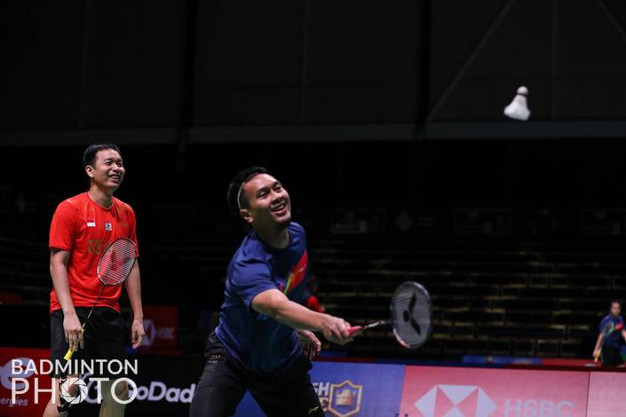 Hendra Setiawan & Mohammad Ahsan (Badminton Photo/Jnanesh Salian)