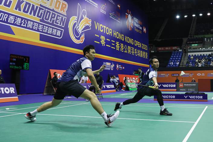 Mohammad Ahsan/Hendra Setiawan (Humas PP PBSI)