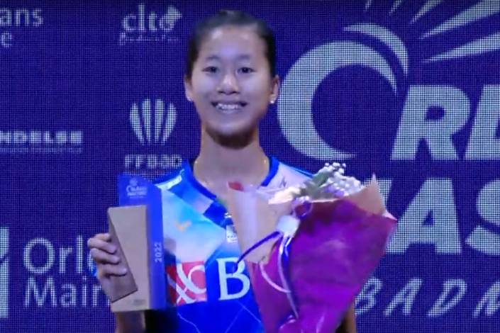 Putri Kusuma Wardani (Tangkapan Layar Fédération Française Badminton)