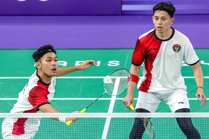 Fajar Alfian/Muhammad Rian Ardianto (PBSI/Badmintonphoto/Mikael Ropars)