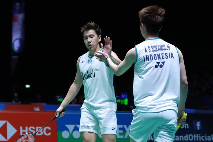 Kevin Sanjaya Sukamuljo/Marcus Fernaldi Gideon dipastikan batal tampil setelah Indonesia menarik mundur dari Piala Thomas dan Uber 2020.