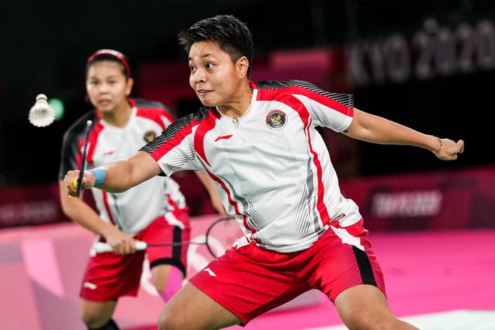 Greysia Polii & Apriyani Rahayu (Foto: BADMINTONPHOTO/Shi Tang)