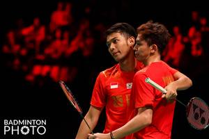 Fajar Alfian & Muhammad Rian Ardianto (Badminton Photo/Yohan Nonotte)