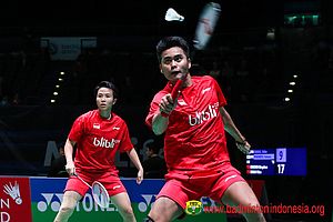 Tontowi Ahmad/Liliyana Natsir Mampu Melaju ke Babak Selanjutnya World Badminton Championships 2017. (Foto: PBSI)