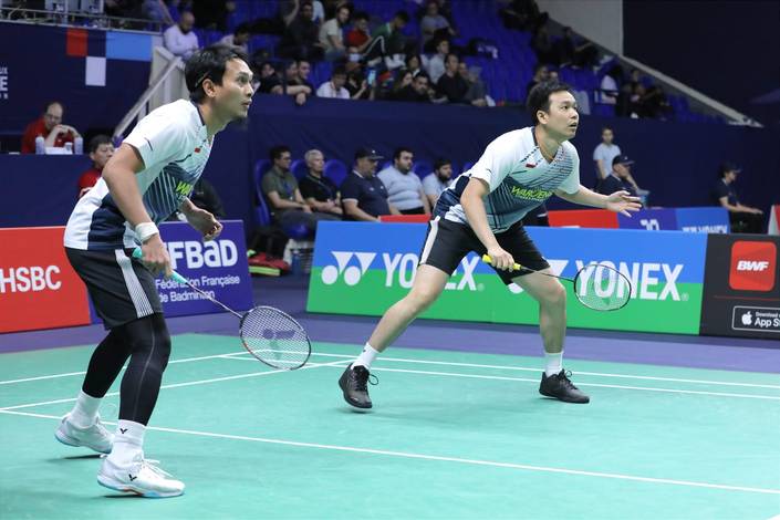 Mohammad Ahsan/Hendra Setiawan (Humas PP PBSI)