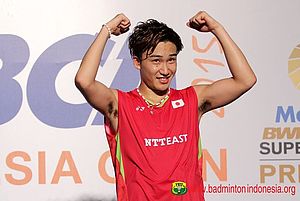 Kento Momota.