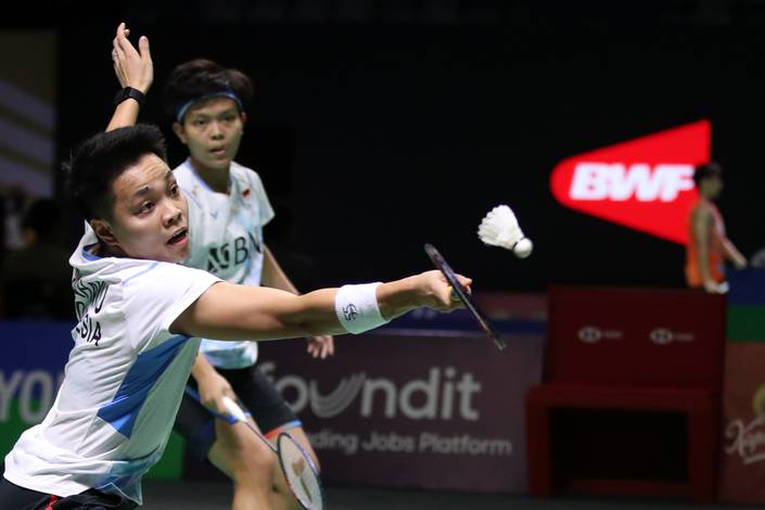 Apriyani Rahayu/Siti Fadia Silva Ramadhanti (Djarum Badminton)