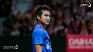 Tontowi Ahmad (Indonesia) batal tampil di tiga turnamen awal tahun 2020.