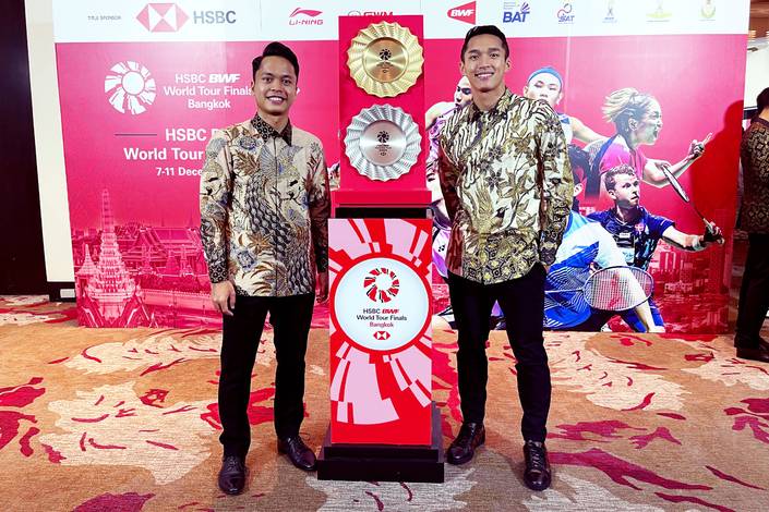 Anthony Sinisuka Ginting & Jonatan Christie (Humas PP PBSI)