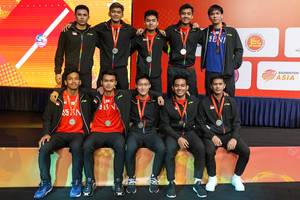 Skuad putra Indonesia runner-up BATC 2022 (Humas PP PBSI)