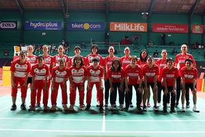 Para finalis POLYTRON Superliga Junior 2024 (Djarum Badminton)