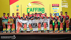 Tim beregu putra U-17 PB Jaya Raya Jakarta juara Caffino Superliga Junior 2019.