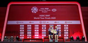 Juara ganda putri BWF World Tour Finals 2020 Bangkok, Lee So Hee/Shin Seung Chan (Korea). (Copyright: Badmintonphoto | Courtesy of BWF)