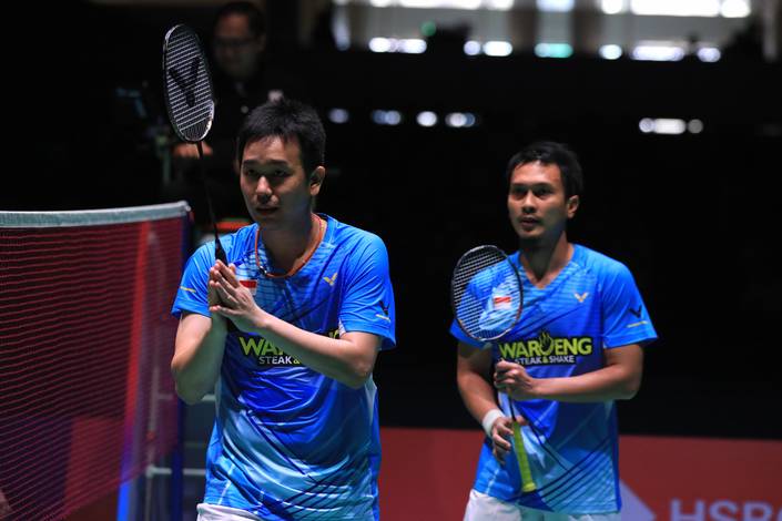 Hendra Setiawan & Mohammad Ahsan (Humas PP PBSI)