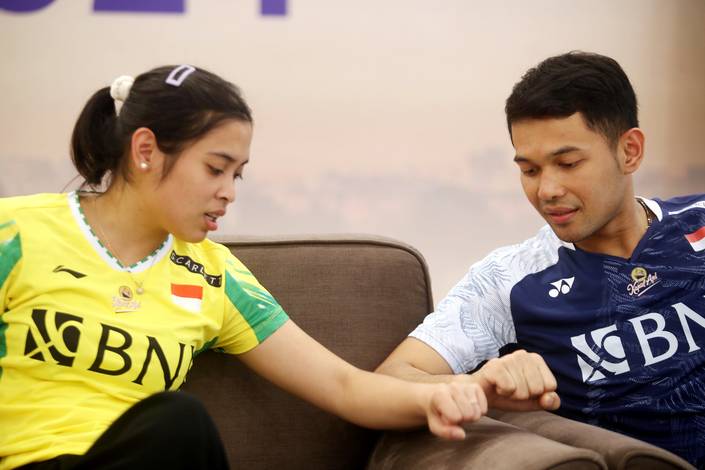 Gregoria Mariska Tunjung & Fajar Alfian (Djarum Badminton)