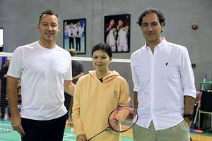 John Terry, Greysia Polii, & Alessandro Nesta (Dok. @ina.badminton)