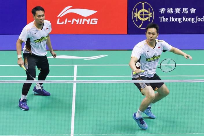 Mohammad Ahsan/Hendra Setiawan (Humas PP PBSI)