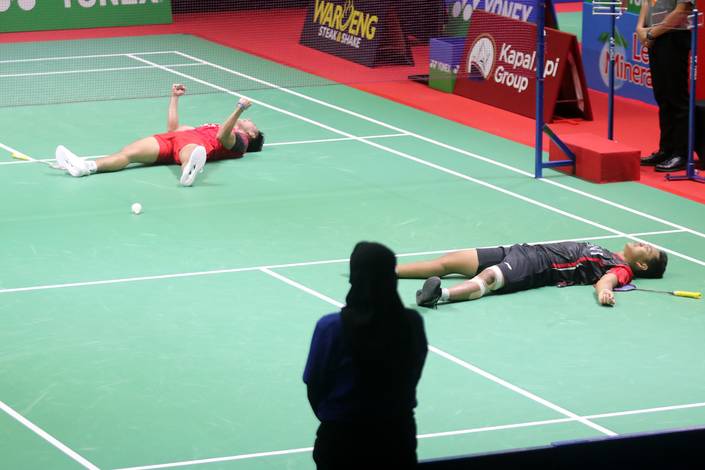 Ikhsan Leonardo Imanuel Rumbay & Alvi Wijaya Chairullah (Djarum Badminton)