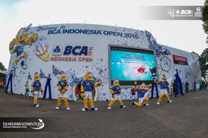 Kemeriahan Saat BCA Indonesia Open Superseries Premier (BIOSSP) 2016 Tahun Lalu.