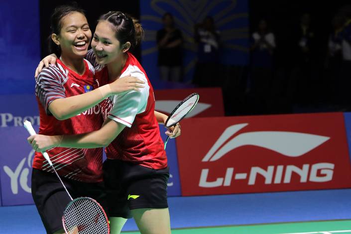 Siti Fadia Silva Ramadhanti/Ribka Sugiarto (Djarum Badminton)