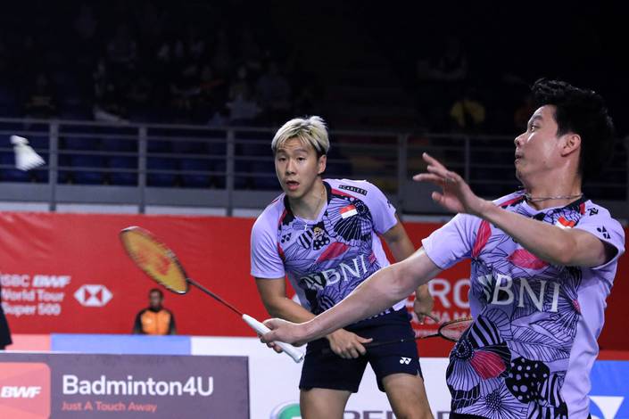 Kevin Sanjaya Sukamuljo/Marcus Fernaldi Gideon (Humas PP PBSI)