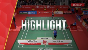 Tai Tzu Ying (Chinese Taipei) VS Sung Ji Hyun (Korea)
