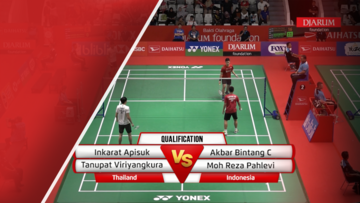 Inkarat Apisuk/Tanupat Viriyangkura (Thailand) VS Akbar Bintang C/Moh Reza Pahlevi (Indonesia)
