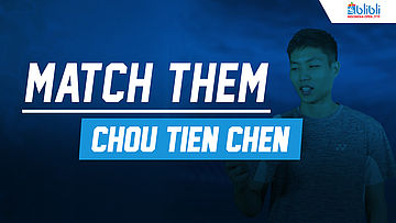 Match Them Athlete with Chou Tien Chen at Blibli Indonesia Open 2018