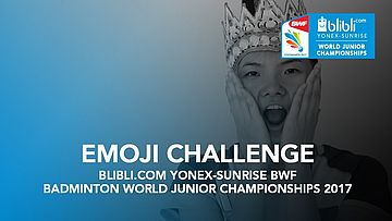 Emoji Challenge Blibli.com Yonex-Sunrise BWF Badminton World Junior Championships 2017