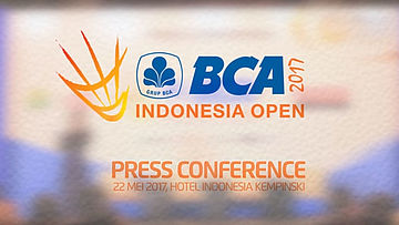 Press Conference BCA Indonesia Open 2017 - 1