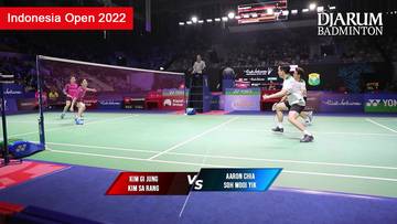Highlight Match - Aaron CHIA/SOH Wooi Yik vs KIM Gi Jung/KIM Sa Rang | Indonesia Open 2022