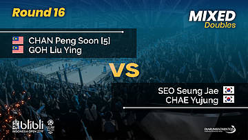 Round 16 | XD | SEO / CHAE (KOR) vs CHAN / GOH (MAS) | Blibli Indonesia Open 2019