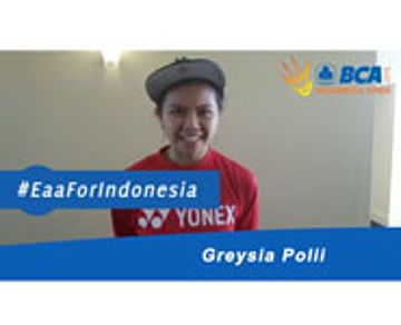 Greysia Polii For BCA Indonesia open 2015