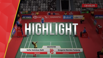 Gregoria Mariska Tunjung (Indonesia) VS Sofie Holmboe Dahl (Denmark)