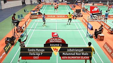 Candra Manopo / Fenta Age (EXIST) vs Julbahriansyah / Muhammad Noor Khalis (AUFA)