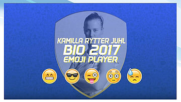 Kamilla Rytter Juhl - Emoji Players at BCA Indonesia Open 2017