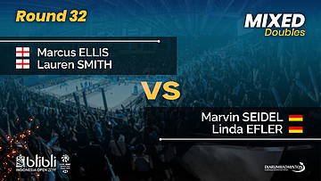 Round 32 | XD | SEIDEL / EFLER (GER) vs ELLIS / SMITH (ENG) | Blibli Indonesia Open 2019