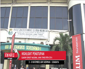 Highlight Penutupan Djarum Sirkuit Nasional Jawa Timur Open 2014