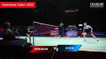 Highlight Match - Viktor AXELSEN vs LEE Zii Jia | Indonesia Open 2022