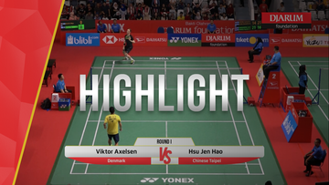 Victor Axelsen (Denmark) VS Hsu Jen Hao (Chinese Taipei)