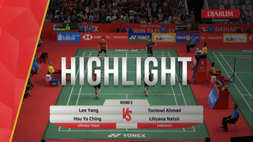 Tontowi Ahmad/Liliyana Natsir (Indonesia) VS Lee Yang/Hsu Ya Ching (Chinese Taipei)