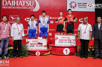 Daihatsu Indonesia Masters 2020 | Podium
