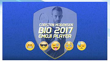 Carsten Mogensen - Emoji Players at BCA Indonesia Open 2017