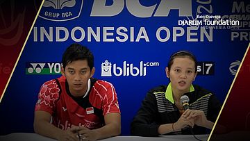 Interview Alfian Eko/Annisa Saufika (Indonesia) After Match VS Jacco Arends/Selena Piek (Netherland)