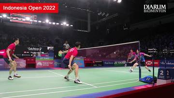 Highlight Match - LIU Yu Chen/OU Xuan Yi vs Mohammad AHSAN/Hendra SETIAWAN | Indonesia Open 2022