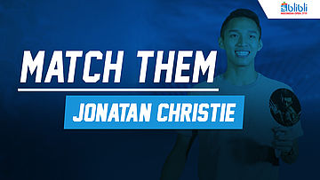 Match Them Athlete with Jonatan Christie at Blibli Indonesia Open 2018