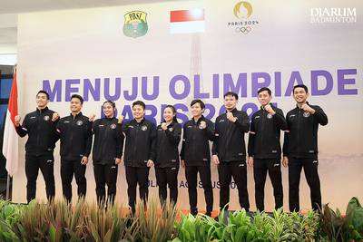 Skuad Indonesia pada Olimpiade Paris...