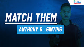 Match Them Athlete with Anthony Sinisuka Ginting at Blibli Indonesia Open 2018