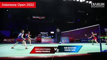 Highlight Match - Nami MATSUYAMA / Chiharu SHIDA vs Jongkolphan KITITHARAKUL / Rawinda PRAJONGJAI | Indonesia Open 2022